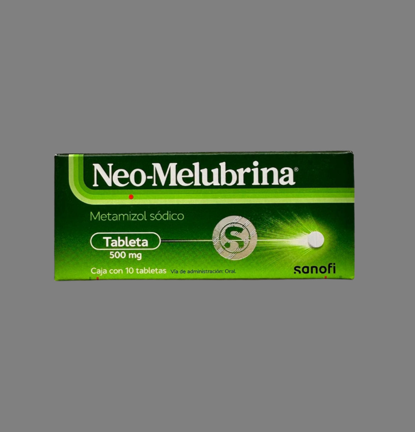 Neo-Melubrina Tablets (Sodium metamizole) 500mg 10 tablets