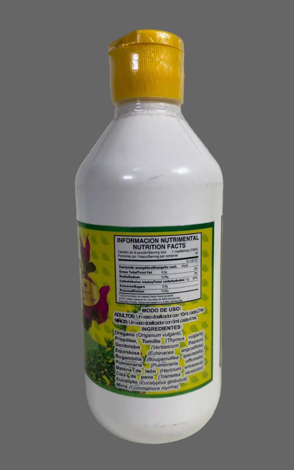 Inmovil Jarabe de Orégano Reforzado con Propóleo – 250ml