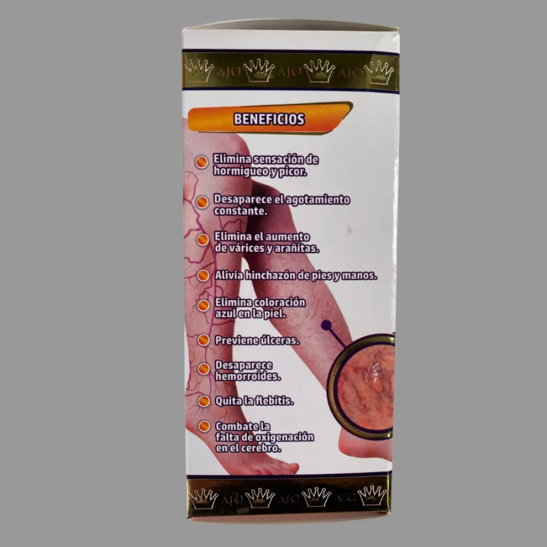 Ajo REY CIRCUREY Circulación 100 Capsules 500mg