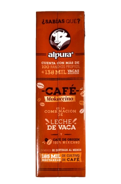2-Pk ALPURA Cafe Mokaccino Deslactosado/Non Lactose 1L