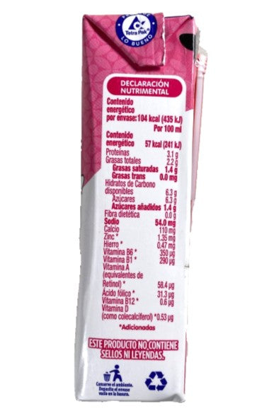 6-Pk Alpura Vaquitas Non Lactose Strawberry Milk 180ml/6.08oz