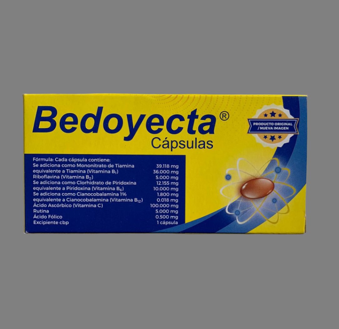 Bedoyecta Complejo B Capsules 30