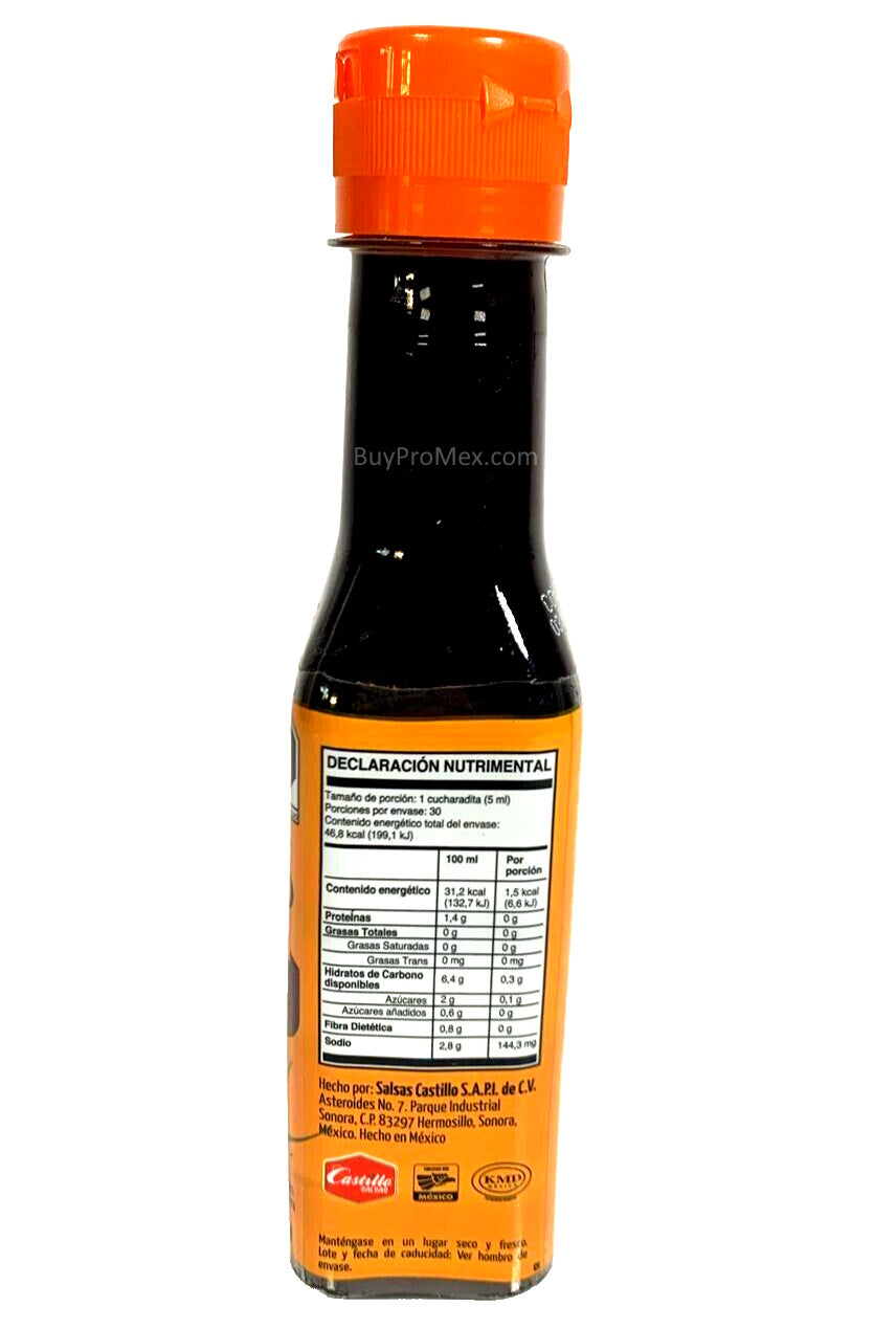 5-Pk Mexico Lindo Captain Gourmet Hot Sauce / Capitan Gourmet Salsa. 150ml/5oz