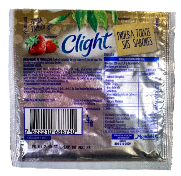 12-Pk Clight Lemon Tea Flavor Mix 7gr/.24oz