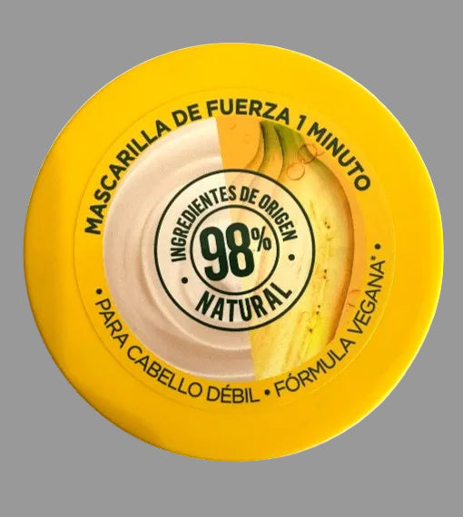 GARNIER Fructis Hair Food Banana Fuerza 350ml