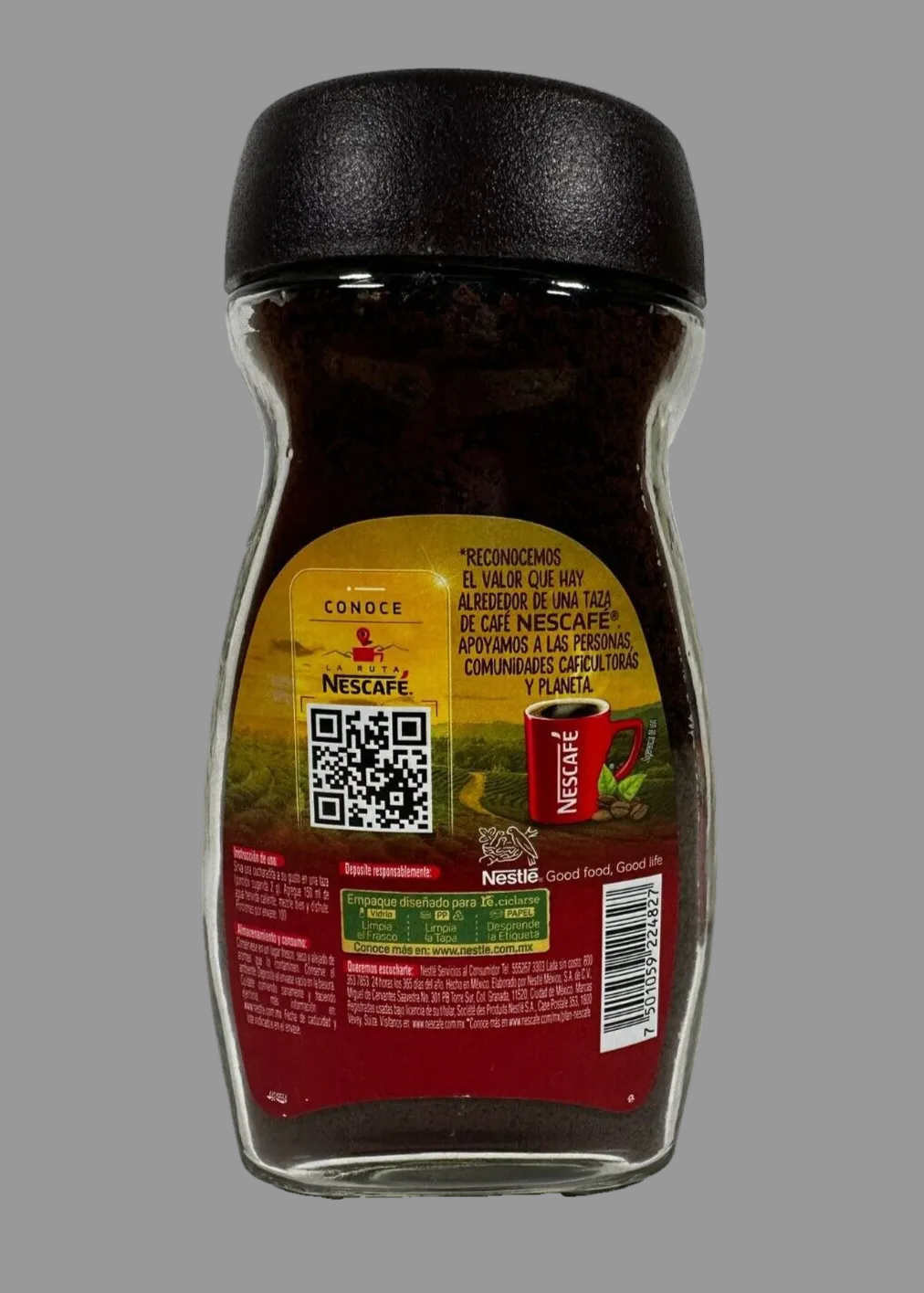 Nescafé Clásico Instant Coffee 200g — 100% Pure Soluble Coffee