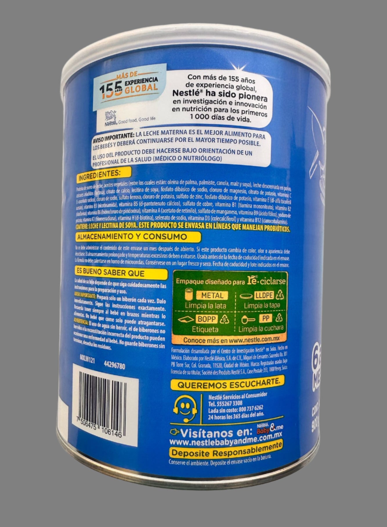 Nestlé Nidal 2 Baby Formula (6-12 months) – 900g