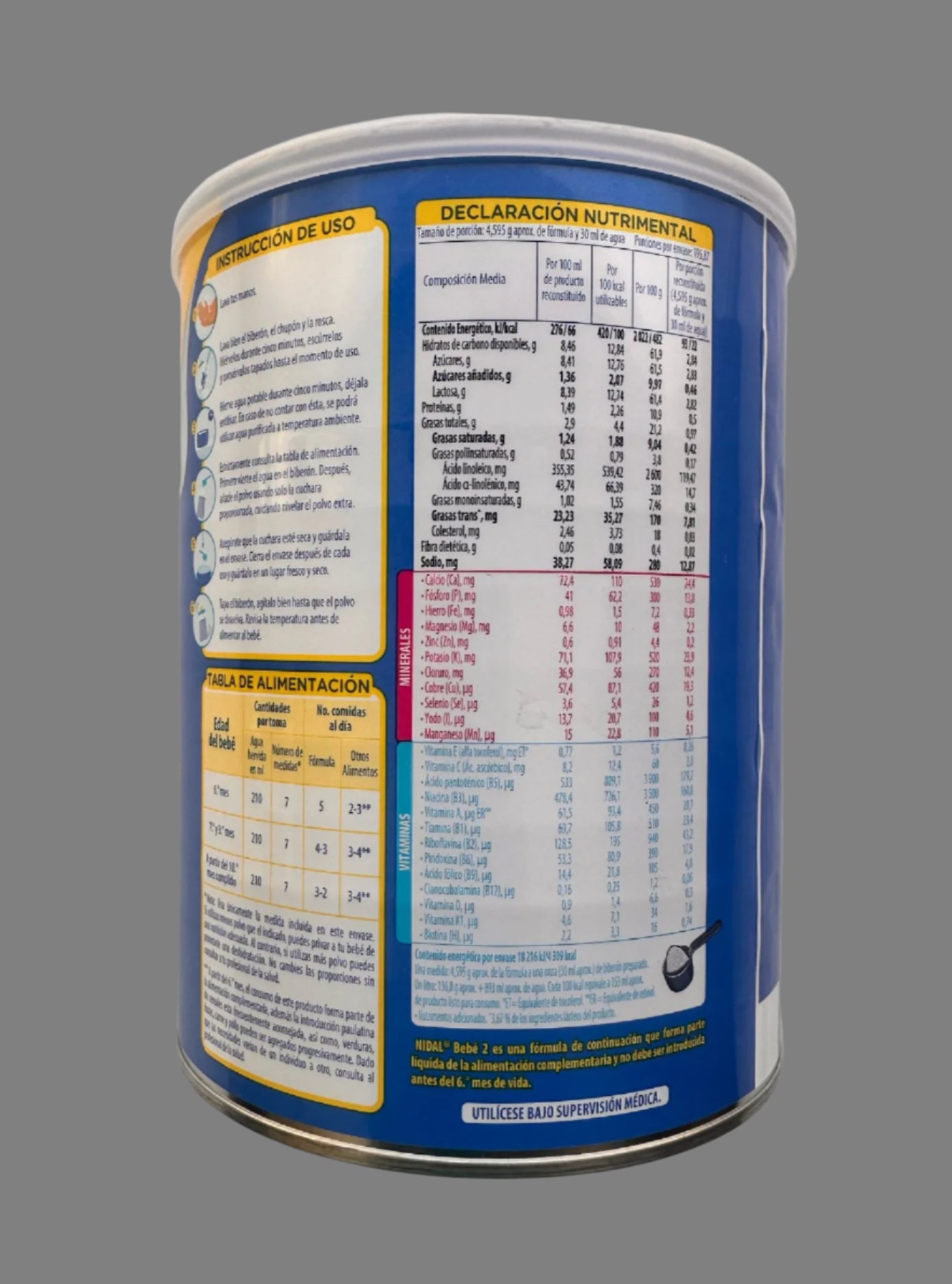 Nestlé Nidal 2 Baby Formula (6-12 months) – 900g