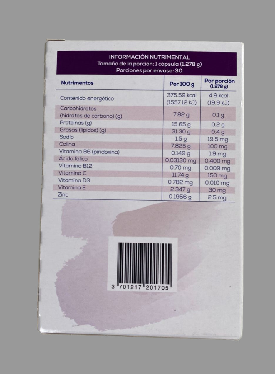 OGestan Pre Nutritional Supplement 30 Capsules of 1.278g
