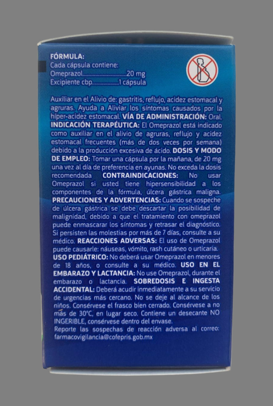 Omeprazol 20mg 30 capsules.