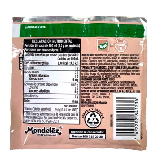 12-Pk Tang Horchata Drink Mix — 11g Packet | Imported from Mexico