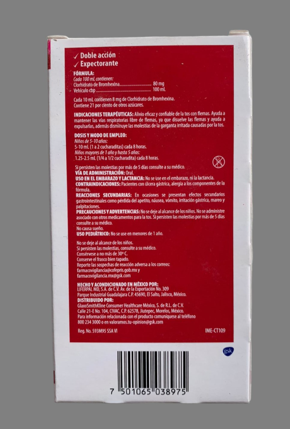 Tesalon Niños Tesacof (Cherry)  80mg