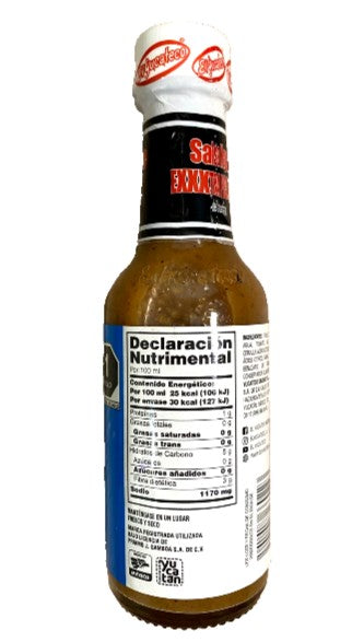 2-Pk Authentic Mayan Hot Sauce El Yucateco Kutbil-ik de Habanero 120ml/4.05oz