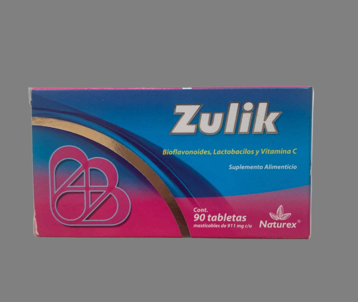 Zulik Bioflavonoids, Lactobacilli and Vitamin C Supplements. 90 tablets.