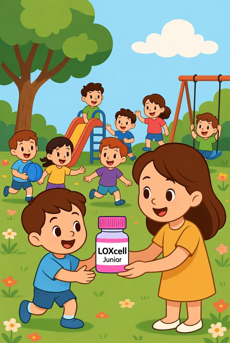 Keeping your kids happy & healthy: Why LOXcell Junior is a Parent's Best Friend for Parasite protection.