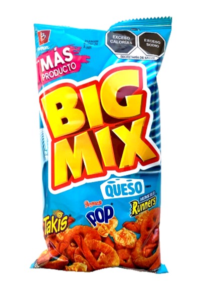 5-Pk Big Mix Barcel Queso 80g/2.82oz