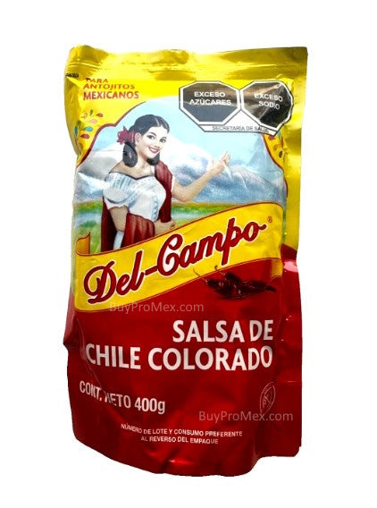 4-Pk Del Campo Mexican Enchilada Sauce/ Salsa Del Campo 400g/14.11oz ea