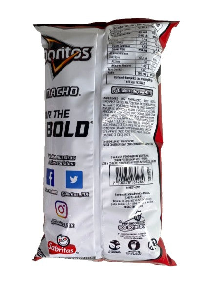 2-Pk Sabritas Doritos Nachos Pa' Todos Mexican Doritos Family Size 335g/11.81oz