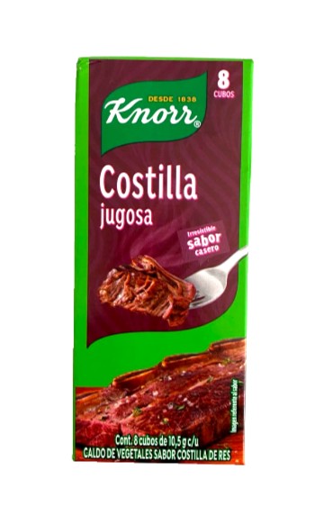 2-Pk Knorr Beef Rib Meat Seasoning / Knorr Costilla Jugosa 84g/2.96oz