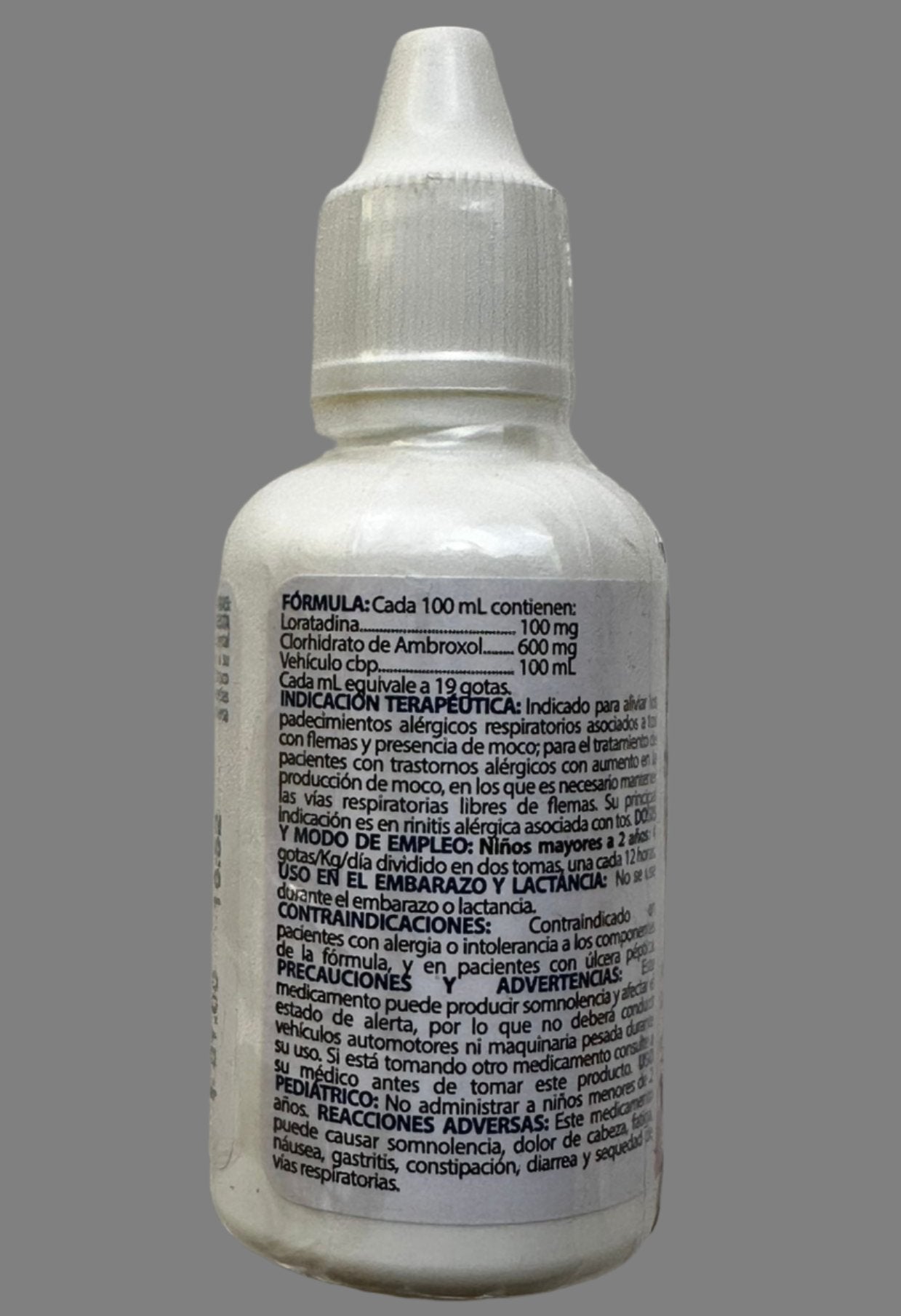 Laritol EX Solution ( Loratadine, Ambroxol ) 100ml