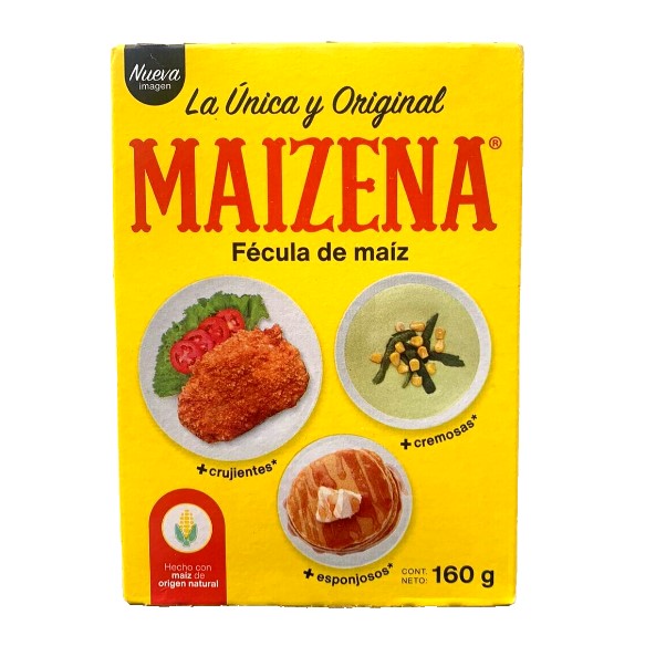 2-Pk Maizena Corn Starch / Fécula de Maiz Original 160gr / 5.64oz