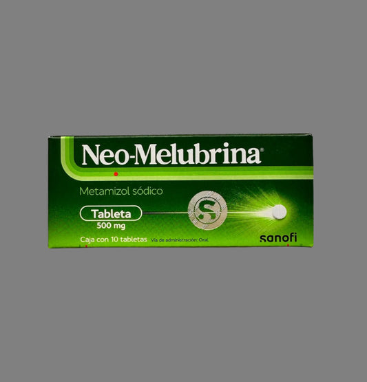 Neo-Melubrina Tablets (Sodium metamizole) 500mg 10 tablets