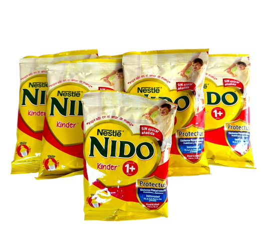 6-Pk Nestlé Powdered Milk Ages 1-3 / Nido Leche Polvo 1-3 Años. 144g/5oz