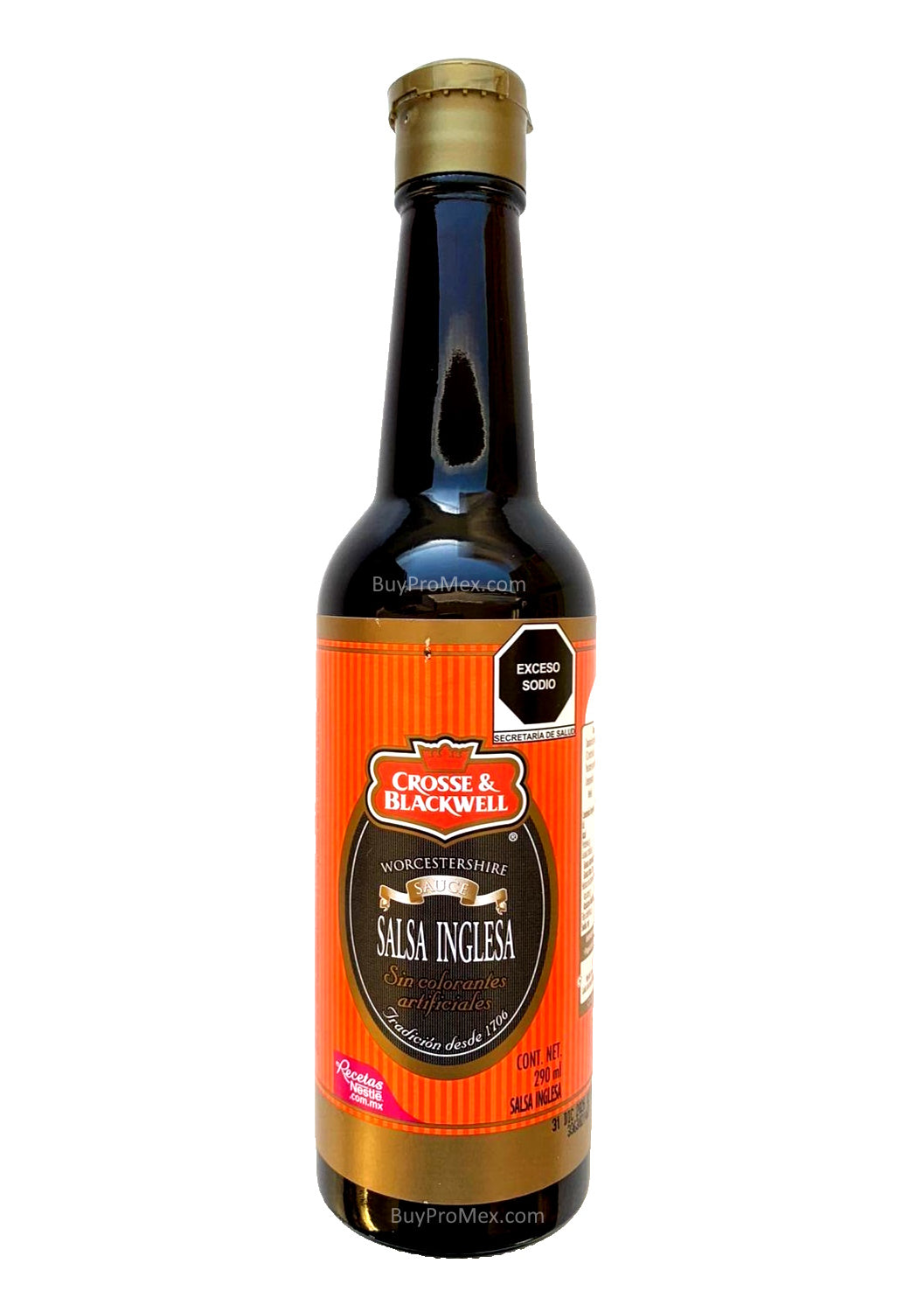 CROSSE & BLACKWELL Worcestershire Sauce 290ml / Salsa Tipo Inglesa 290ml