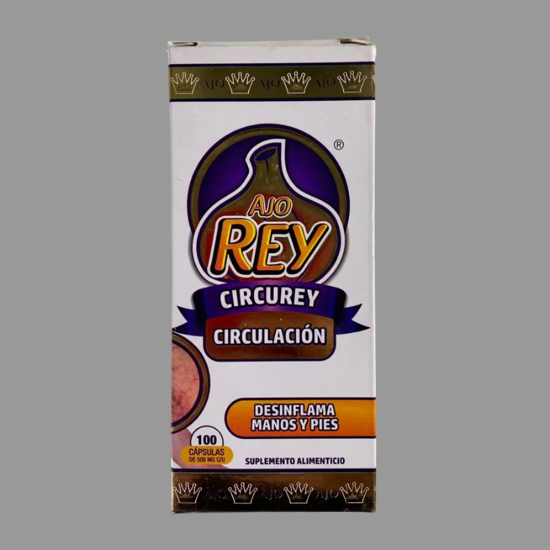 Ajo REY CIRCUREY Circulación 100 Capsules 500mg