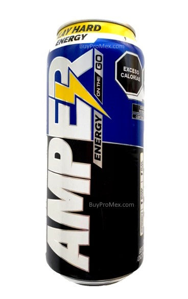 4-Pk Amper Energy Drink 473ml/15.99 Fl oz