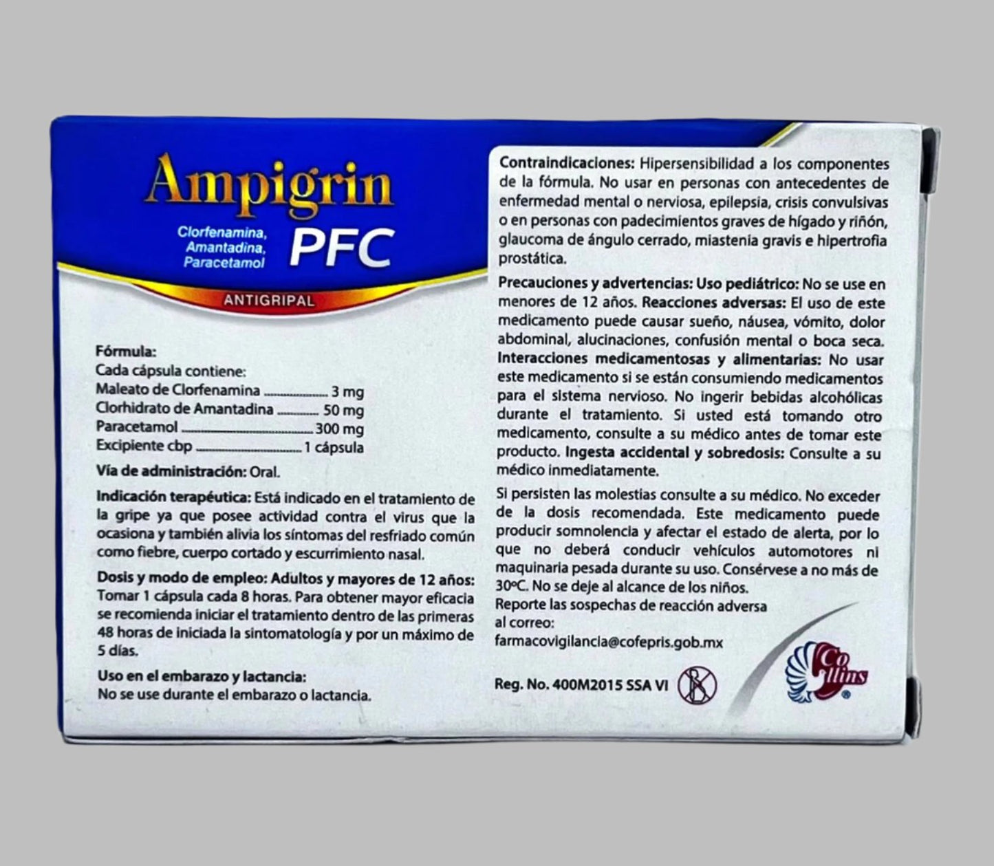 Ampigrin Antigripal/Flu-Relief 24 tablets