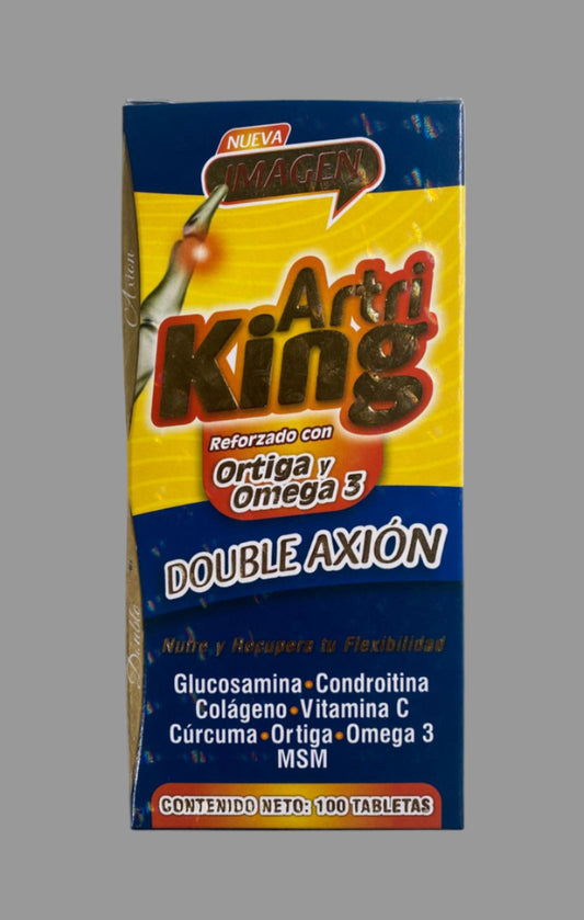 Artri-King Omega 3 y Ortiga 100 Tab