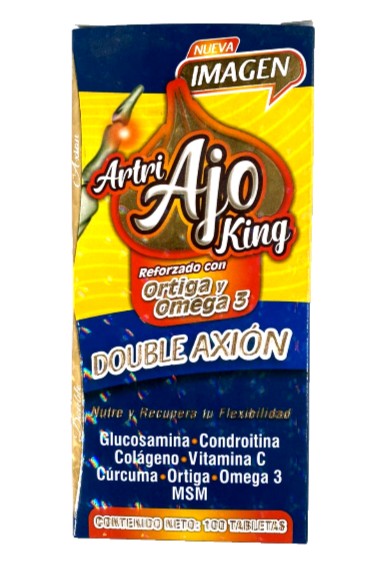 Artri Ajo King Ortiga + Omega 100 Tablets