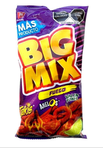 5-Pk Big Mix Barcel Fuego 80g/2.82oz