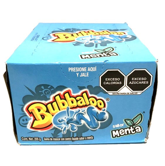 2-Pk Bubbaloo Gum Strawberry & Mint / Bubbaloo Chicle Sabores  255gr/8.99oz