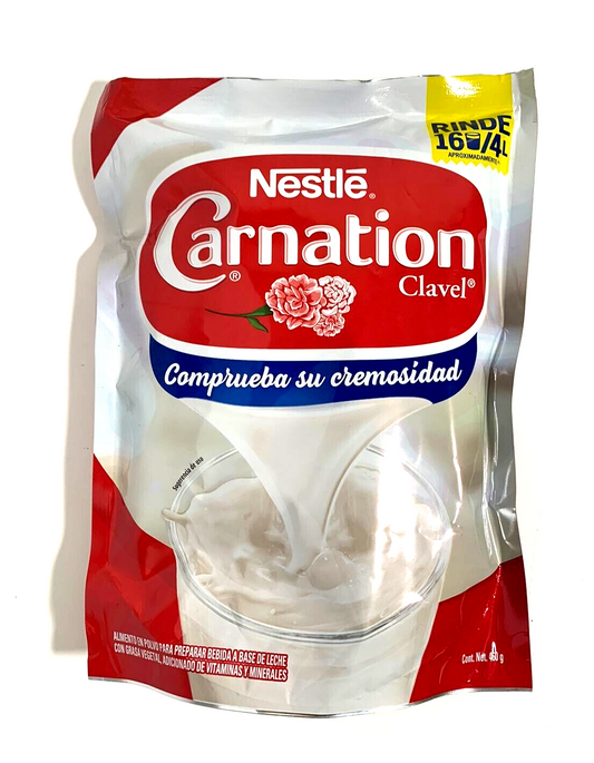 3-Pk Nestle Carnation Instant Nonfat Dry Milk / Leche Polvo Carnation  16.22oz / 460g