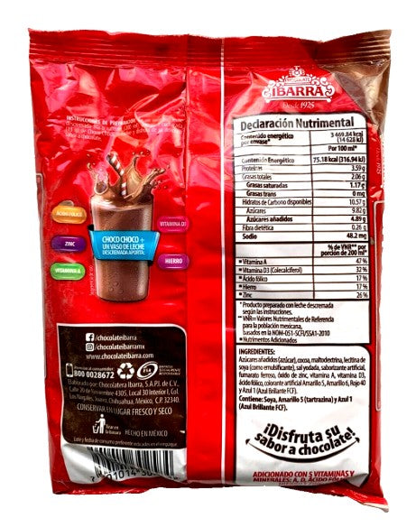 2-Pk Ibarra Chocolate Drink Mix / Choco Chocó Ibarra  300g/10.58oz