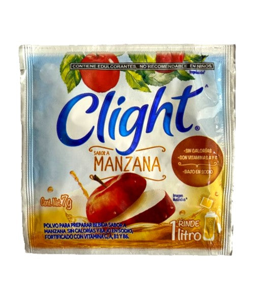 12-Pk Clight Apple Flavor Mix/ Clight Sabor Manzana 7gr/.24oz