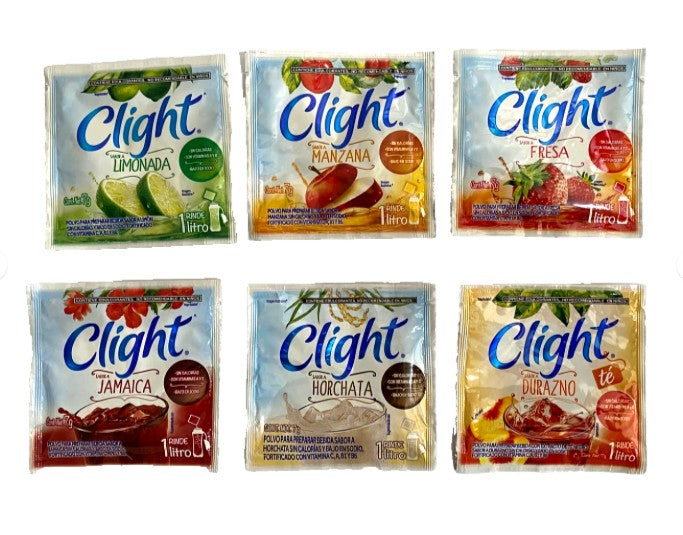 12Pk- Clight Assorted Bundle Drink Mix 7g