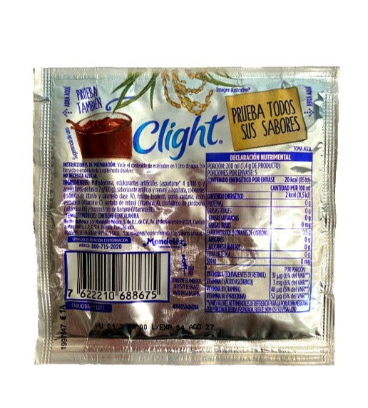 12Pk- Clight Horchata Drink Mix 7g/.24oz