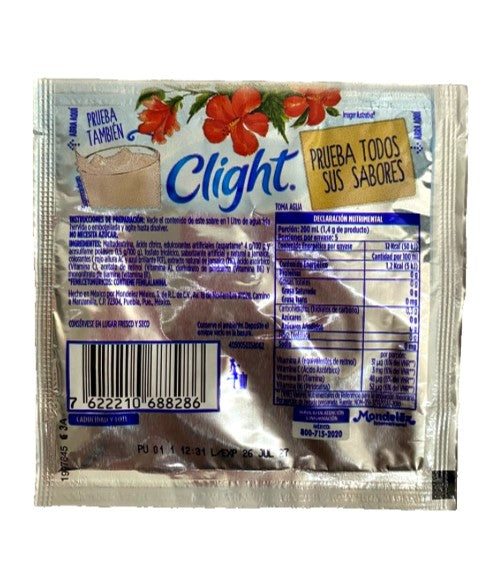 12Pk- Clight Jamaica Drink Mix 7g/.24oz