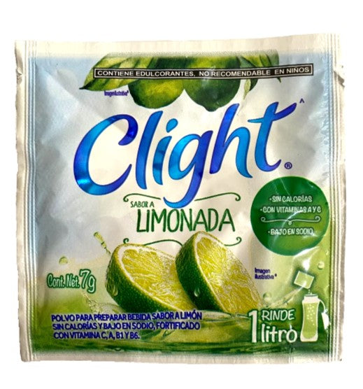 12-Pk Clight Limonada Lemonade Drink Mix 7g/.24oz - Sugar Free