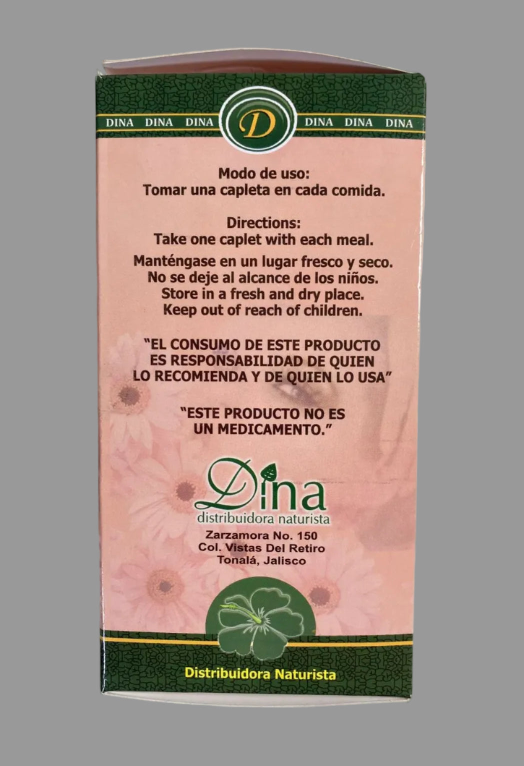 Dina Colágeno /Collagen Hair, Skin & Nail Supplement 90 Caplets