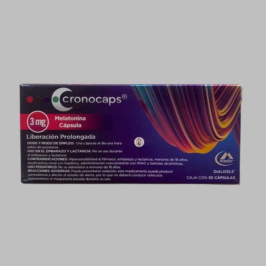 Cronocaps (Melatonin) 30 tablets