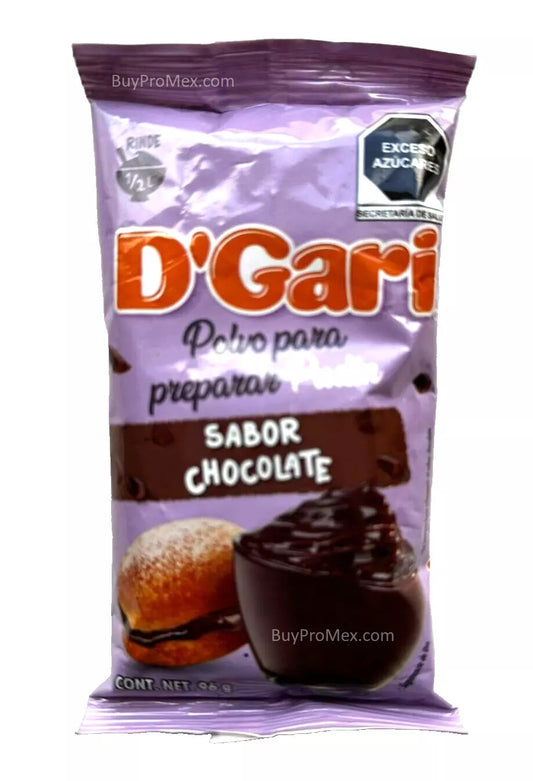 6-PK D'GARI Chocolate Pudding Mix 96g/3.38oz