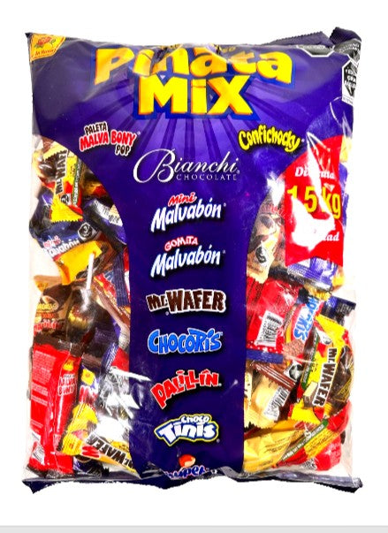 De La Rosa Piñata MIX Assorted Mexican Candy 1.5 Kg