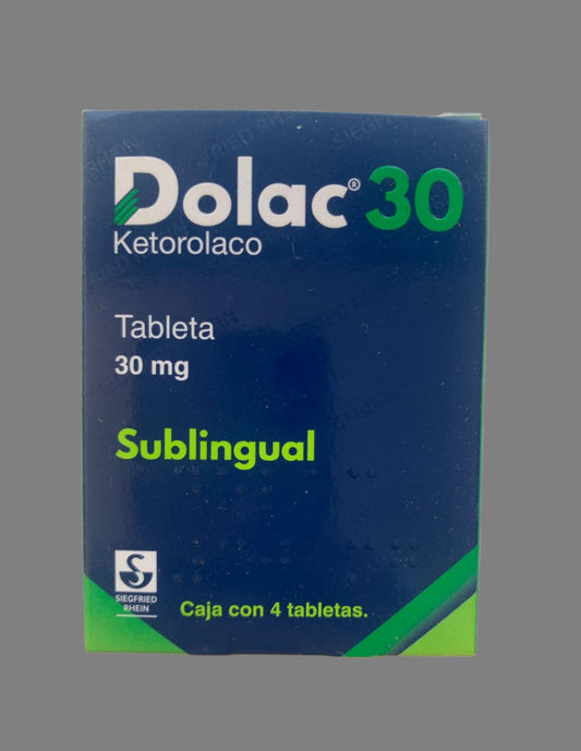 Dolac30 Ketorolac 4 tablets 30mg