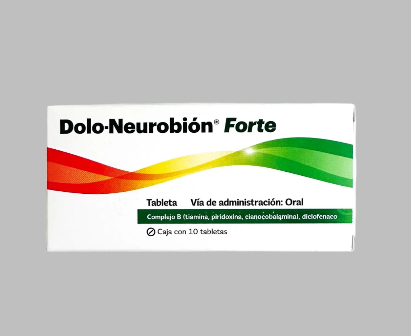 Dolo-Neurobion Forte Tablets 10 (thiamine, pyridoxine, diclofenac, cianocobalamina)