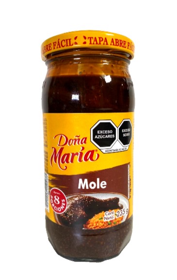2-Pk 100% Mexican Doña Maria Mole 235g/8.28Oz