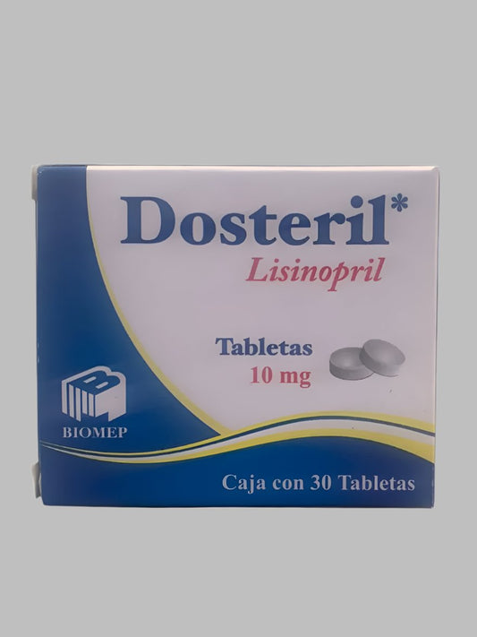 Dosteril (Lisinopril) 30 Tablets 10mg